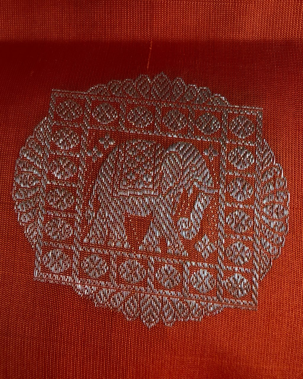 The Imperial Elephant Drape | Pure Handloom Silk